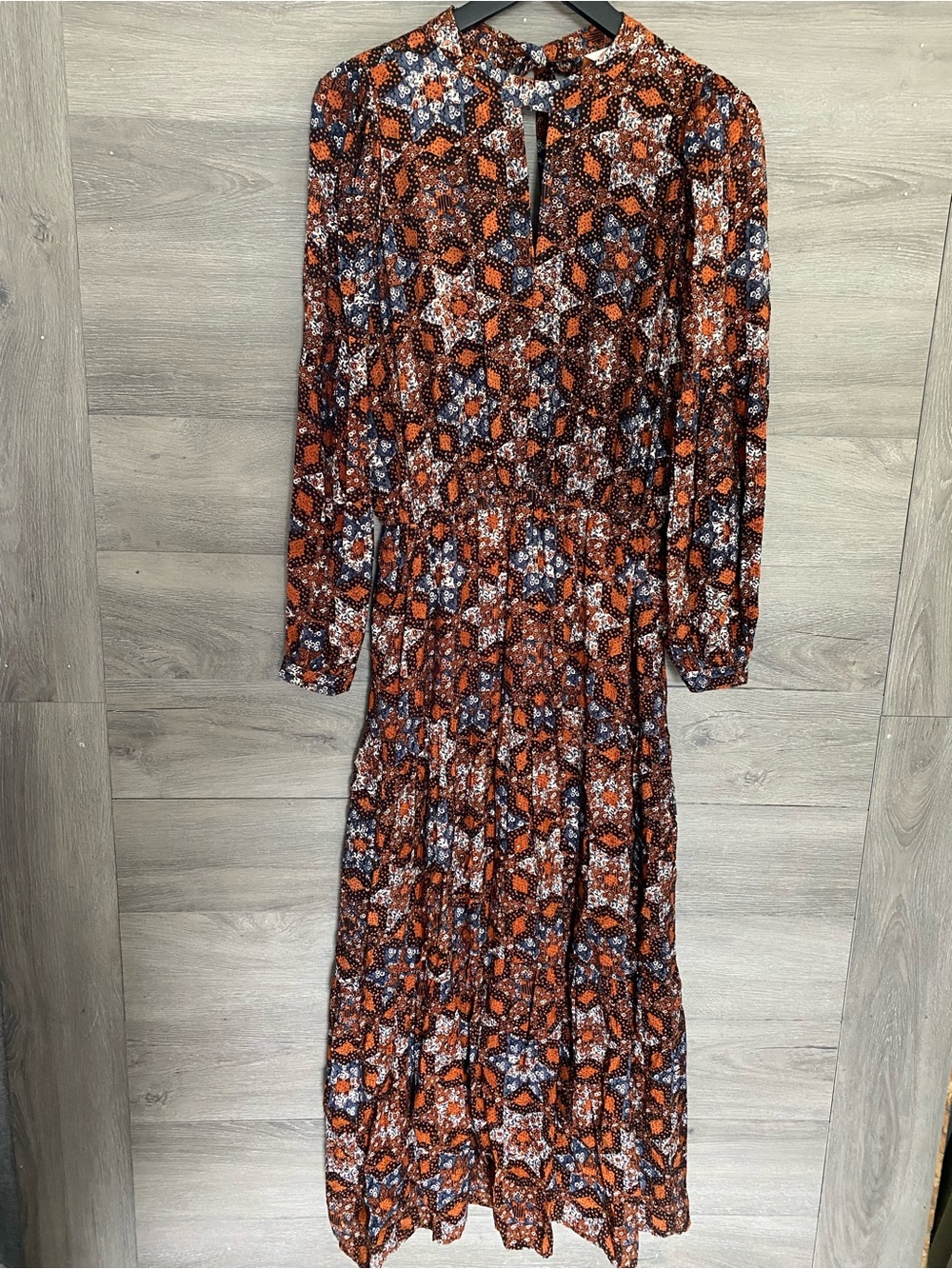 Garnet Hill Ballad Swiss Dot Maxi Dress